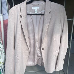 Cream womens blazer